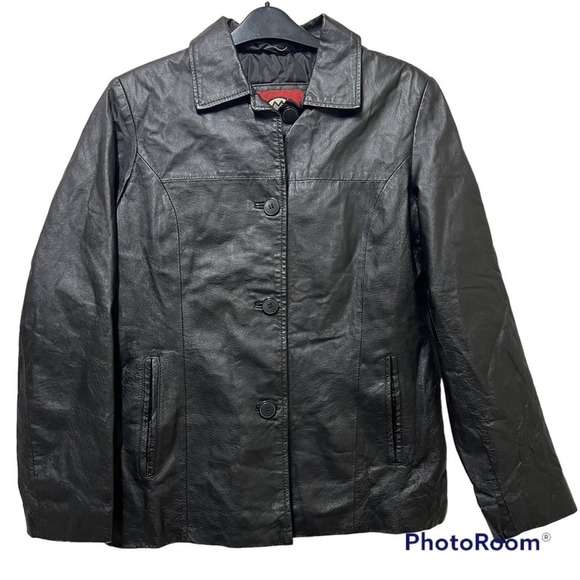Marc Mattis Genuine Leather Jacket S - Picture 1 of 4